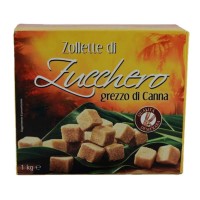 Цукор тростинний zollette di Zucchero (кубик), 1кг
